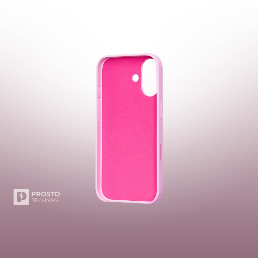 Чехол Beats iPhone 17  Case with MagSafe and Camera Control - Pebble Pink